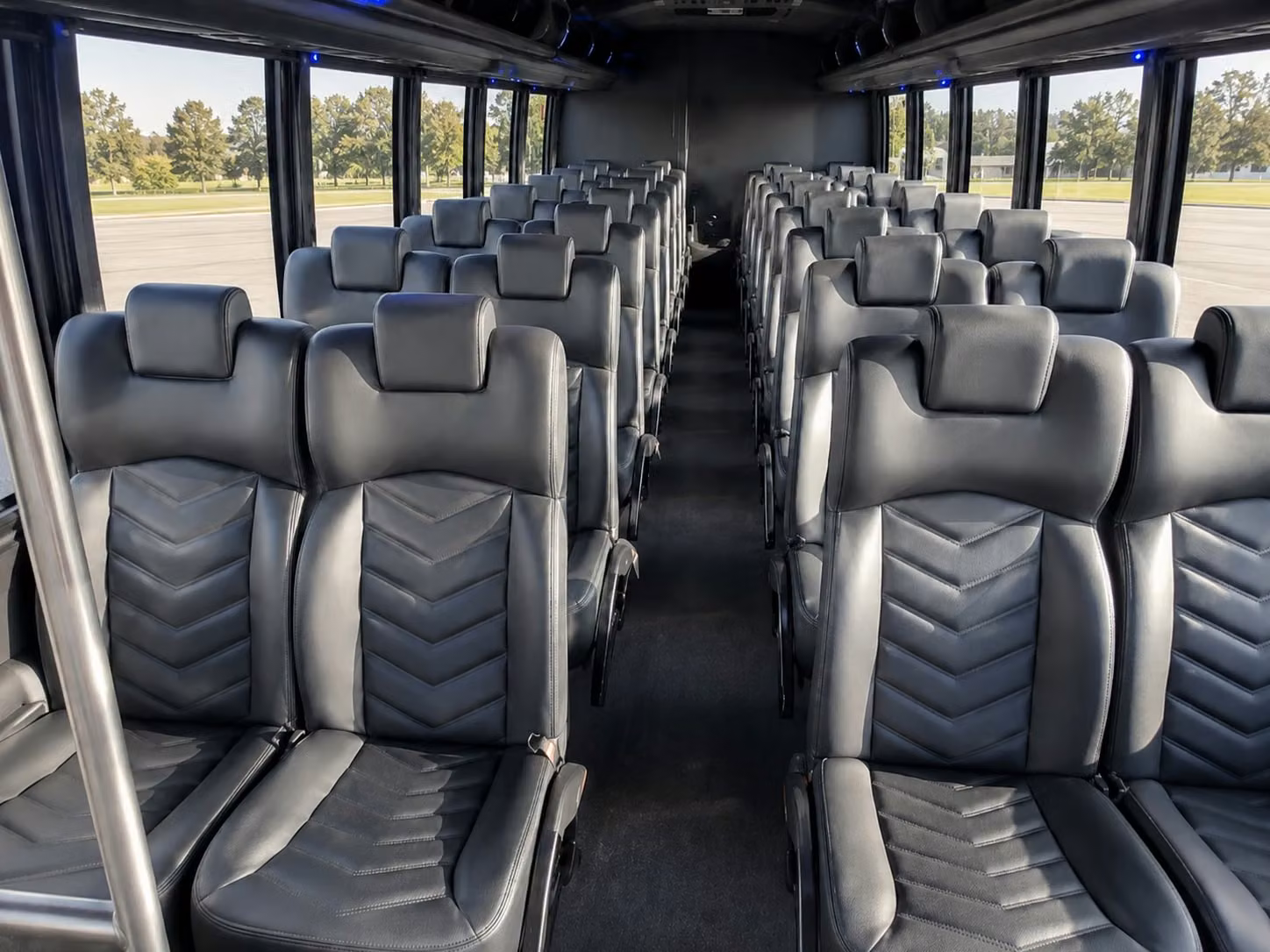 20 passenger minibus inside