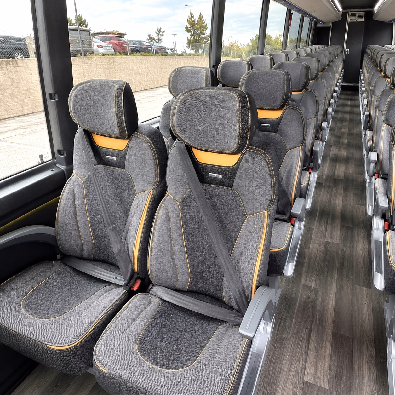 corporate event bus rentals in sugar land