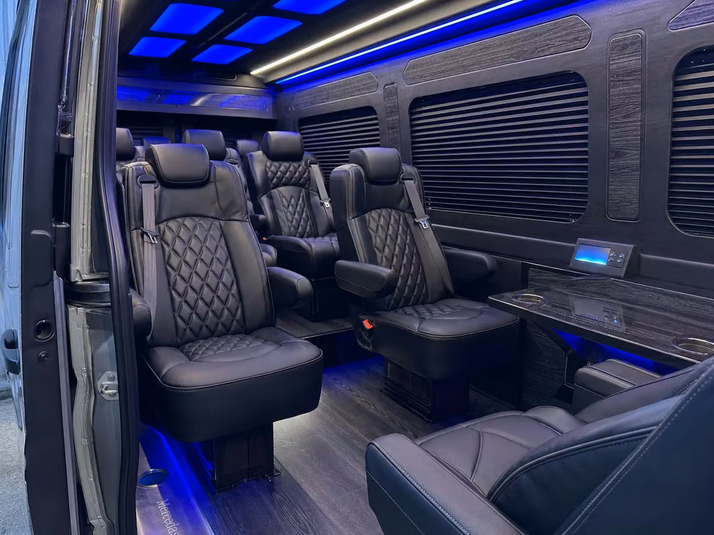 sprinter van transportation for groups and events across sugar land